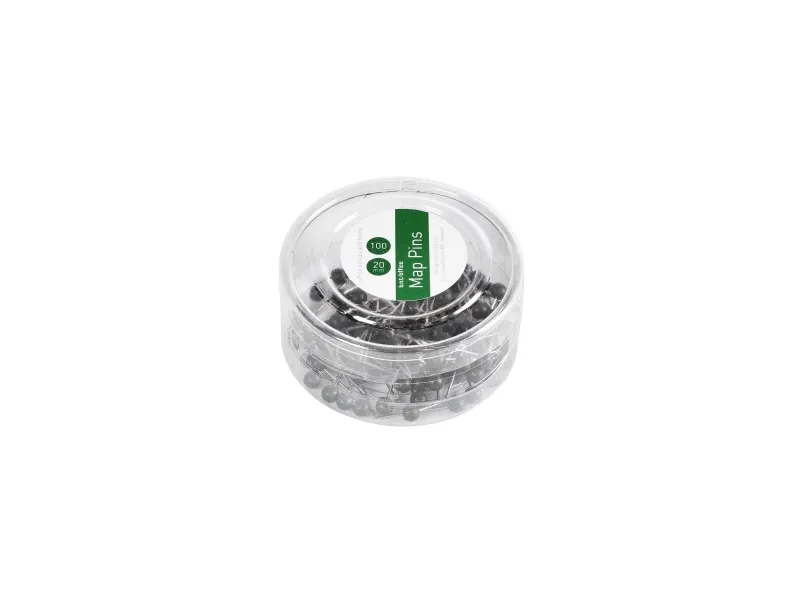 Kortnåle 4mm x 20mm sort - (100 stk.)