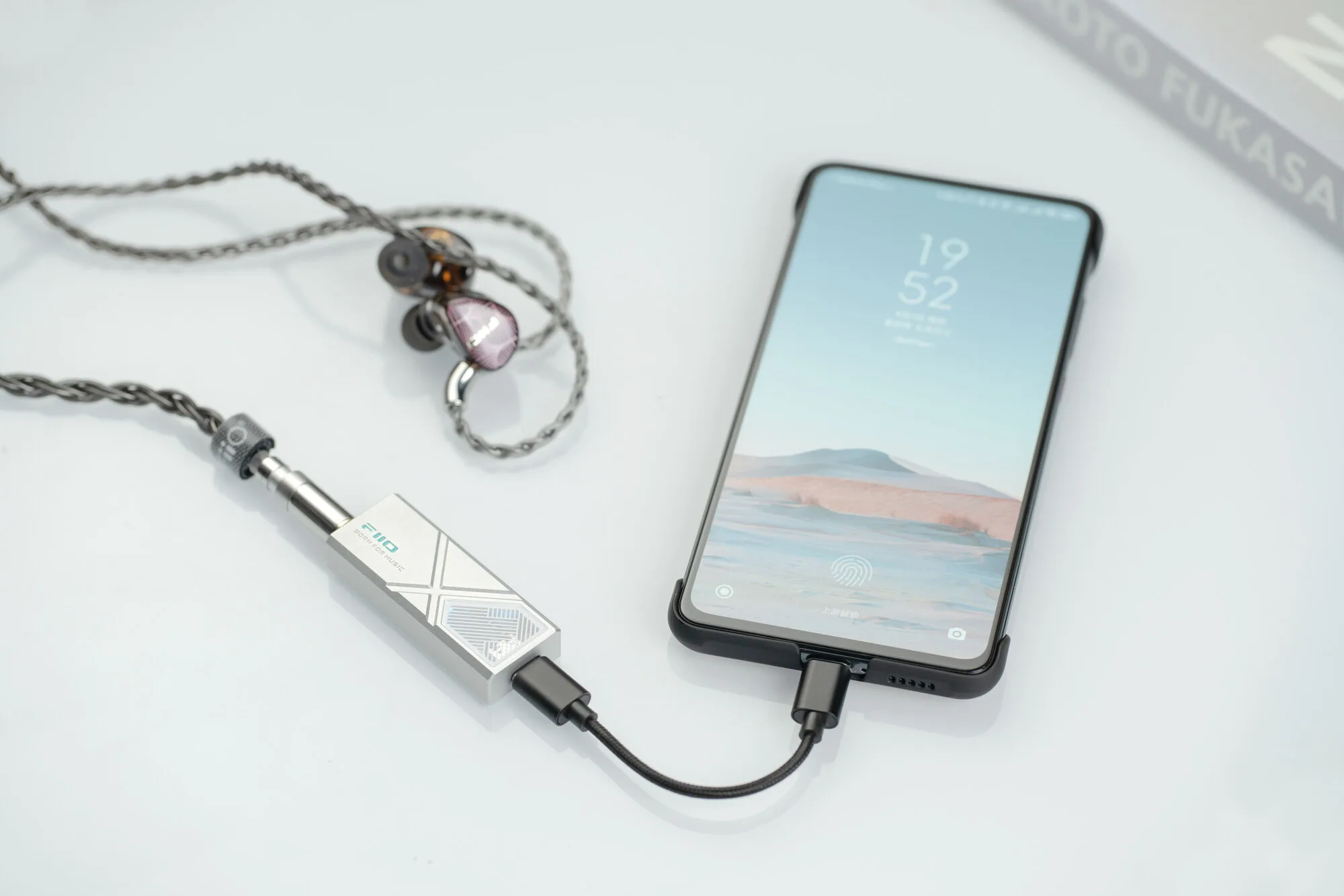 Fiio KA13 Silver DAC Audio portables