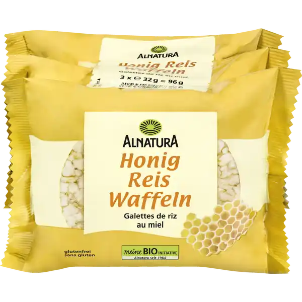 Bio Honig Reiswaffel