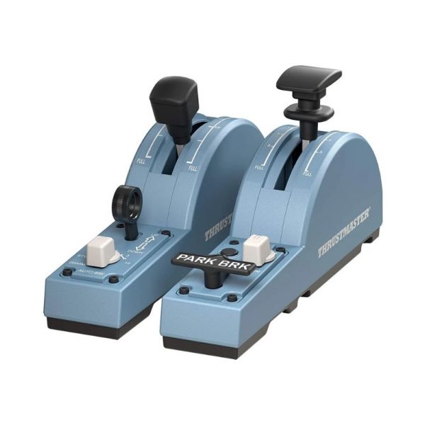 Thrustmaster Quadrantes de Aceleração Airbus Edition Preto/Azul PC