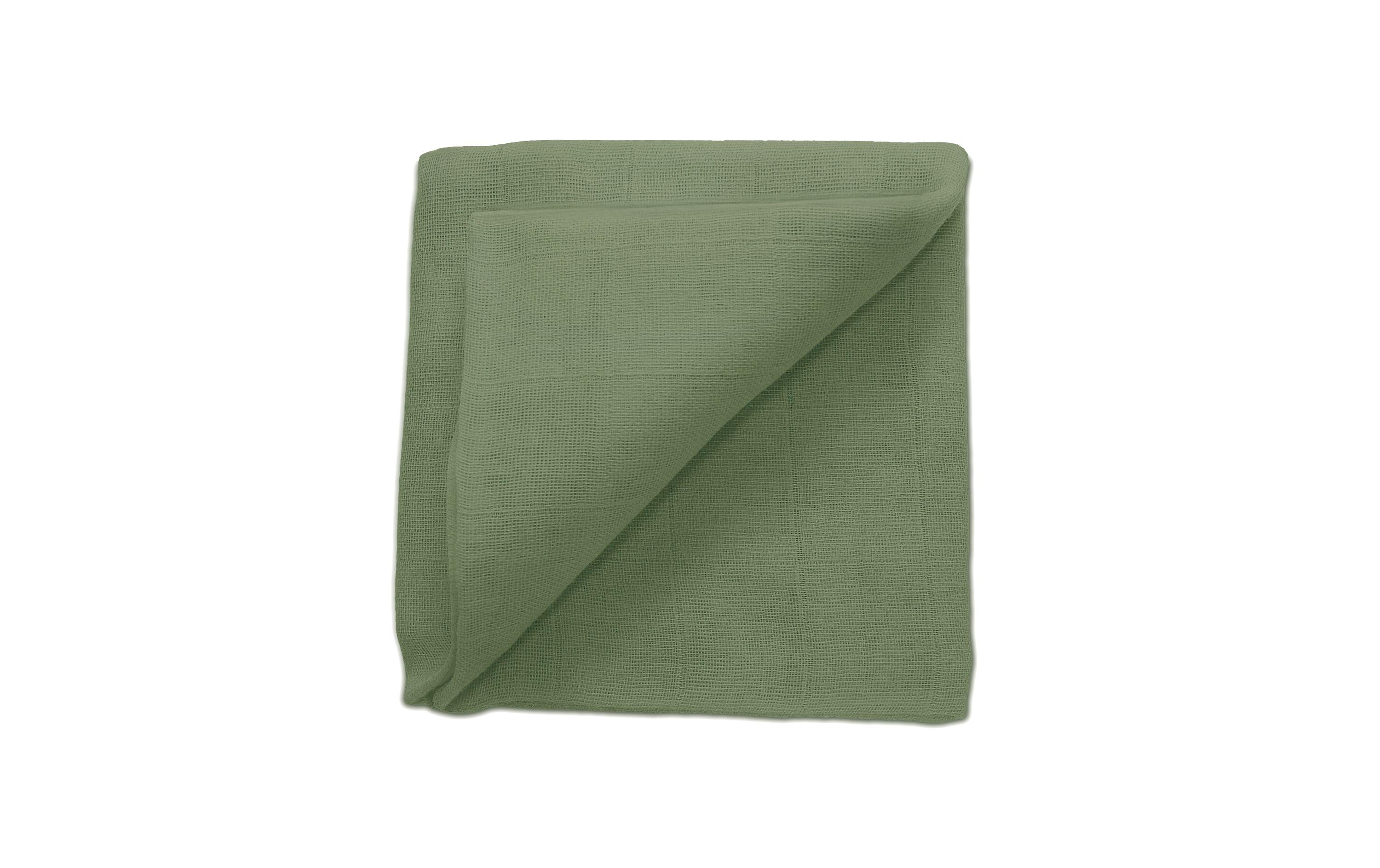 Mulltuch Moss, 60 x 60 cmGaze-Tuch für Babys
