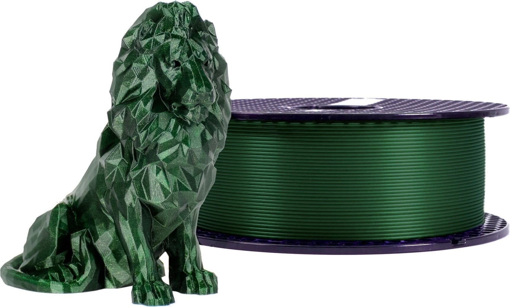 Prusa  Prusament PLA Galaxy Green (NFC), 1,75 mm / 1000 g    Leicht zu druckendes PLA in Galaxy green