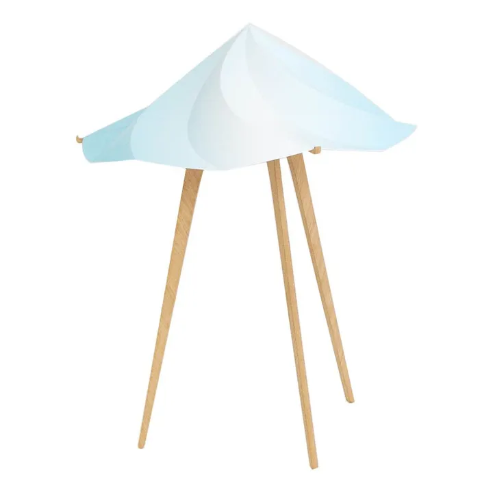 Moustache Lampe à poser Chantilly, Constance Guisset - Grand modèle | Bleu