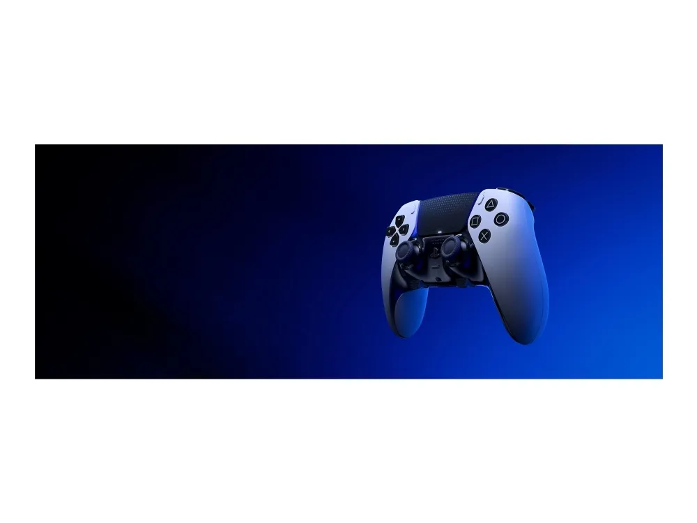 Sony | DualSense Edge™ - Gamepad - trådløs - Bluetooth - for Sony Playstation® 5 | White
