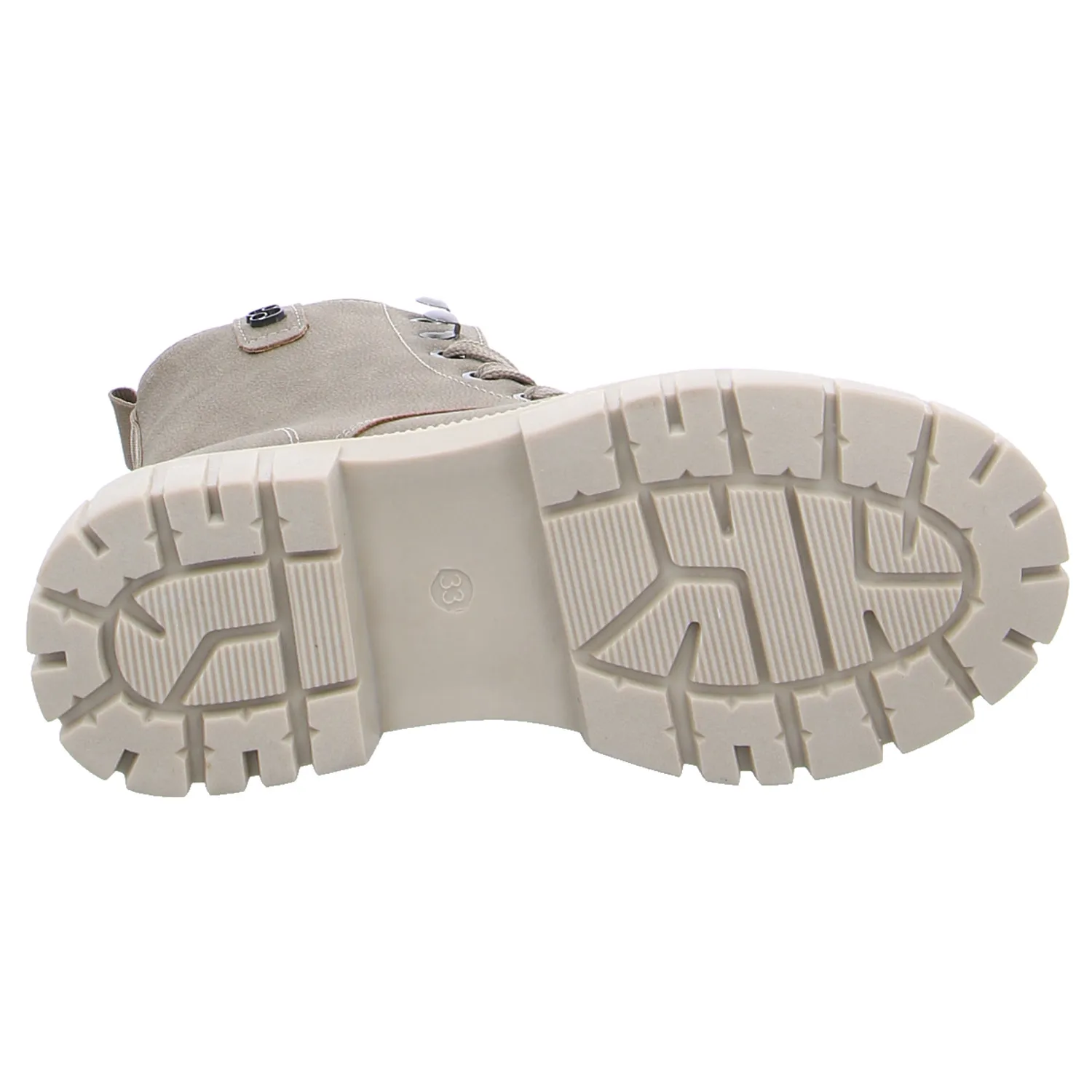 S.OLIVER Mädchen-Winter-Bottine Taupe Lederimitat  Bootie