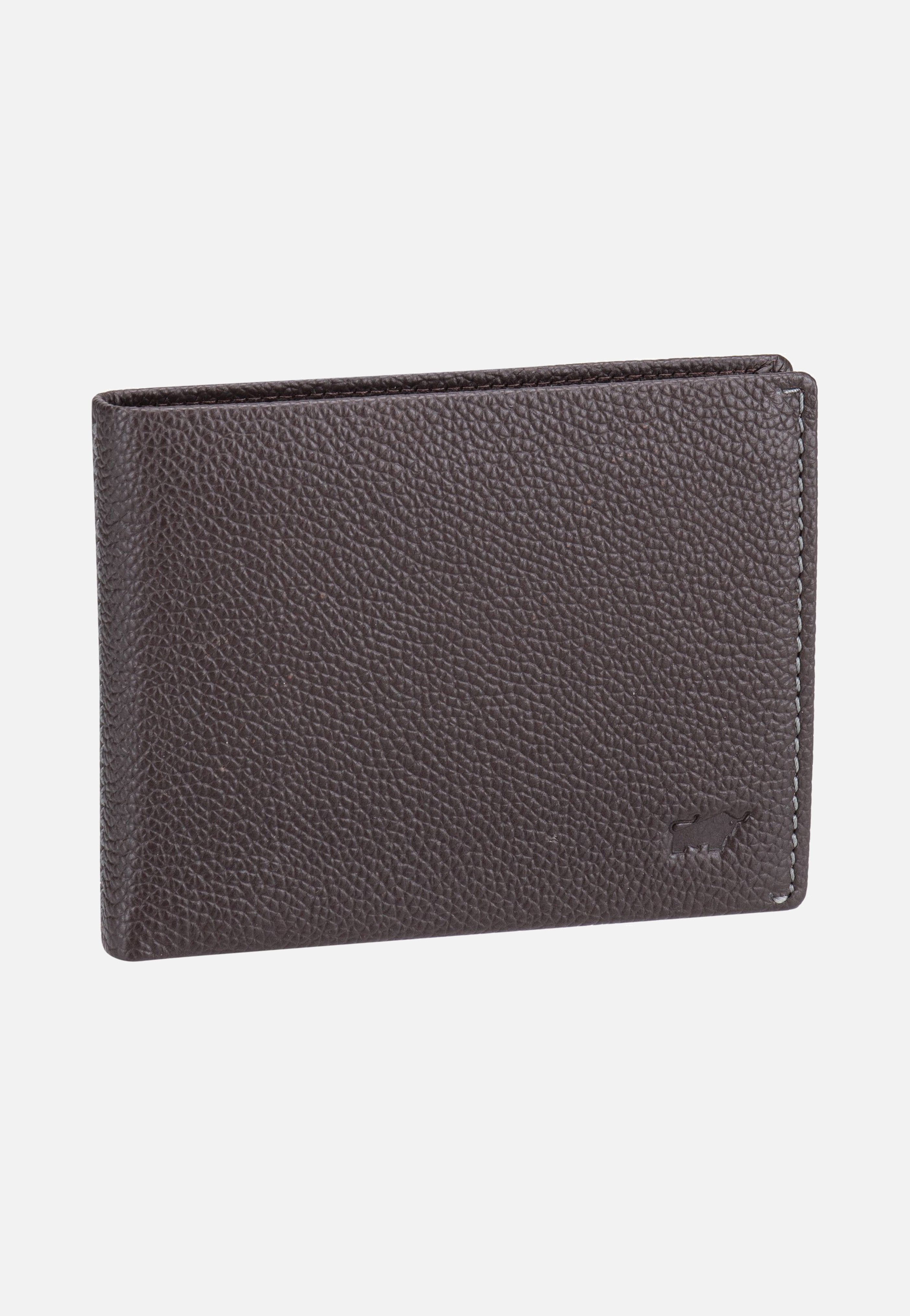 Prato RFID 8CS Dunkelbraun - Portemonnaie