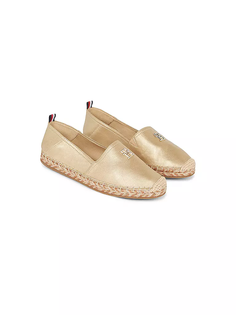 TOMMY HILFIGER Espadrilles gold
