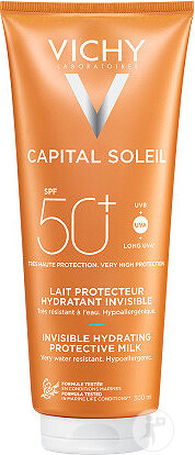Vichy Capital Soleil Lait Protecteur Fraîcheur SPF50+ Tube 300ml