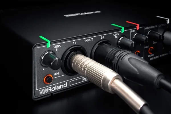 Roland Rubix22, Desktop, Sort, USB, 24-bit/192kHz, 44.1,48,96,192 kHz, USB