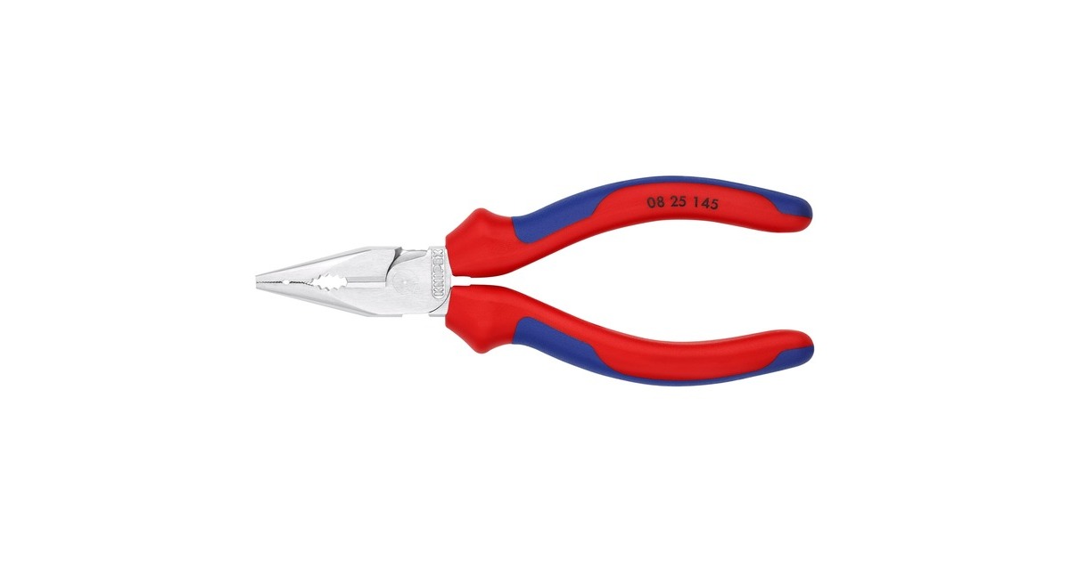 KNIPEXSpitsbek Combinatietang 0825145  (Rood/blauw)