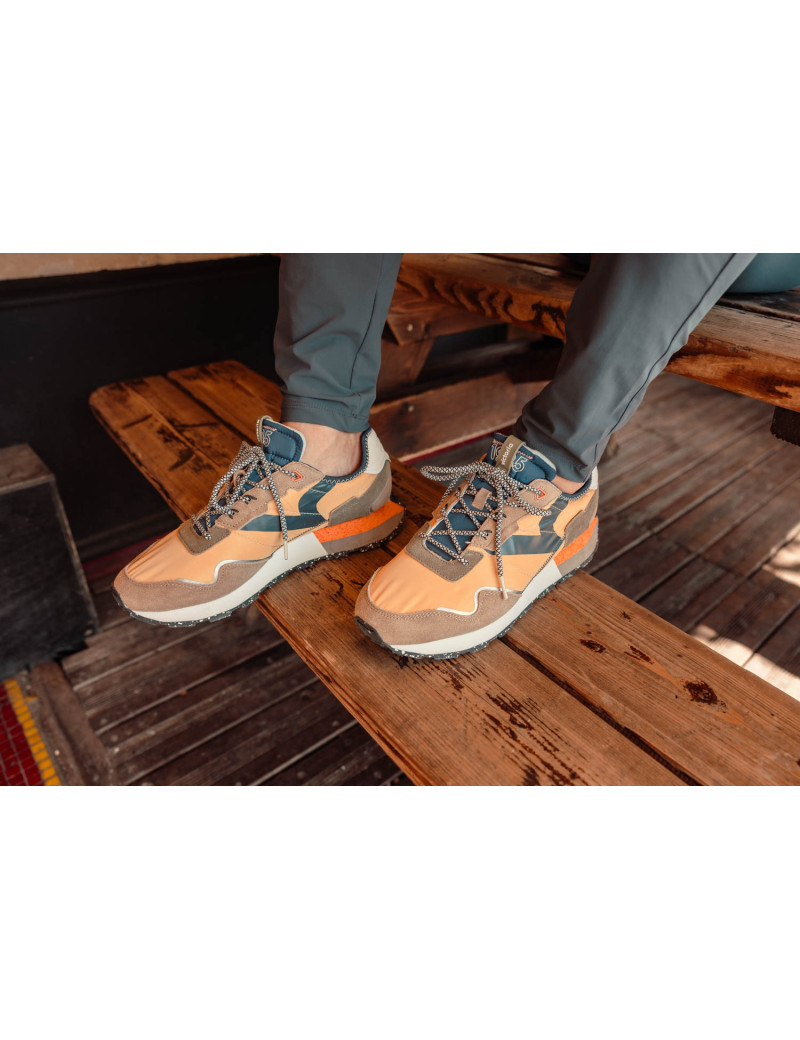 VICTORIA BASKETS HOMME RUNNING WING SPORT MOUTARDE