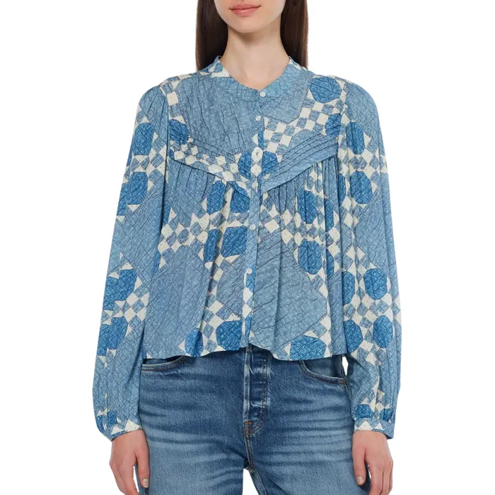 Scotch & Soda Pintuck Blouse Dames