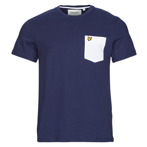 Lyle & Scott - TS831VOG - Blanc / Marine