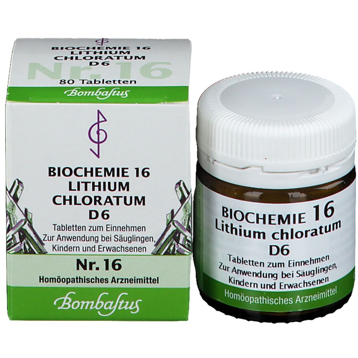 BIOCHEMIE 16 LITHIUM CHLORATUM D6