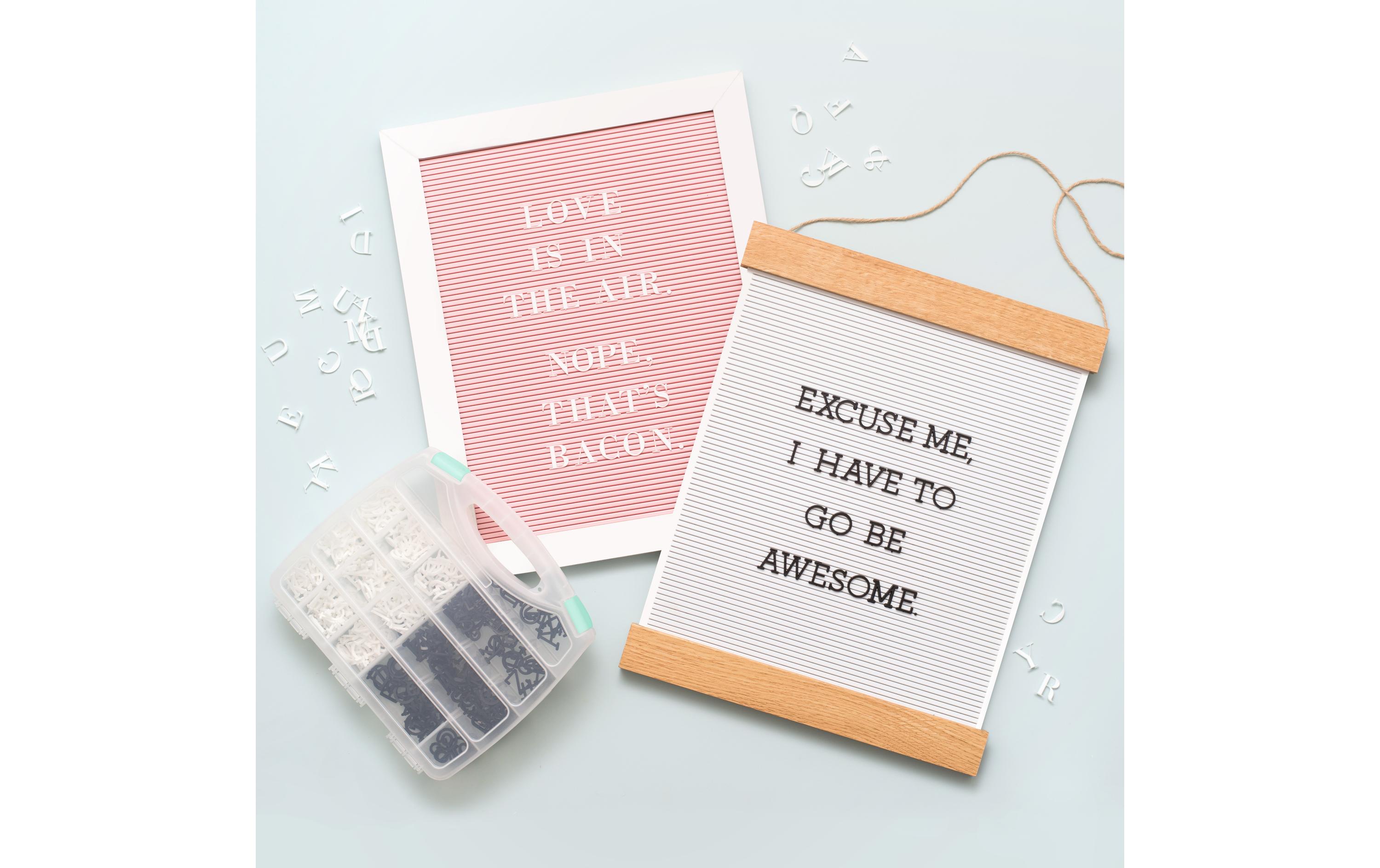 Letterboard 30.5 x 40.6 cmMessageboard