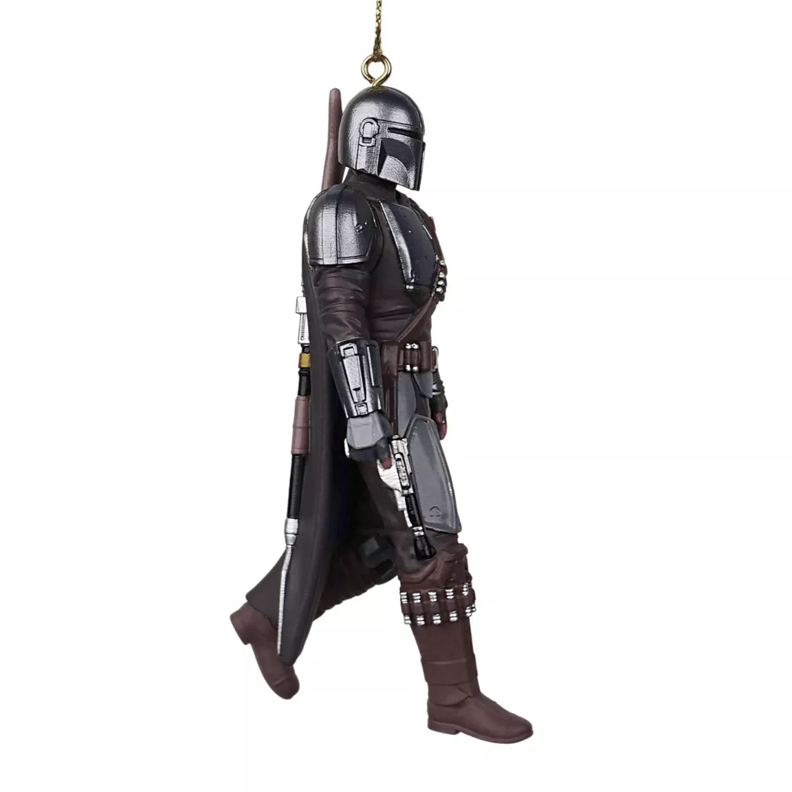 Suspension de fête (H9 cm) Disney Star Wars Mandalorian Noir
