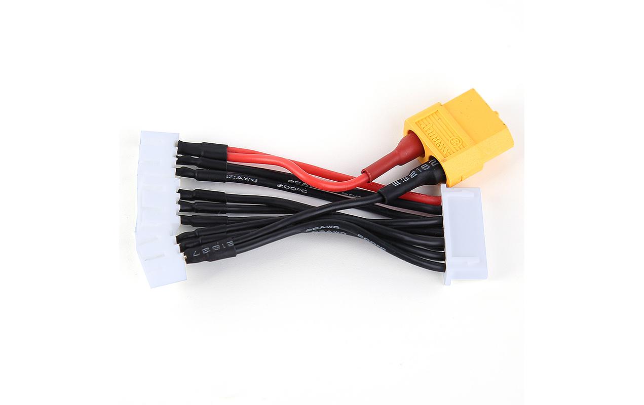 Ladekabel XT60 zu JST-XH 2S 3in1Ladekabel mit JST-XH Stecker für 2S LiPo Akkus