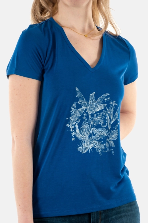 Tee shirt sun valley paceco 6309 bleu roi