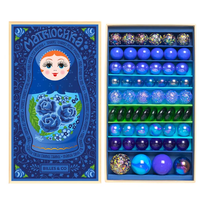 Billes & Co Coffret de 61 billes Matriochka Yelena