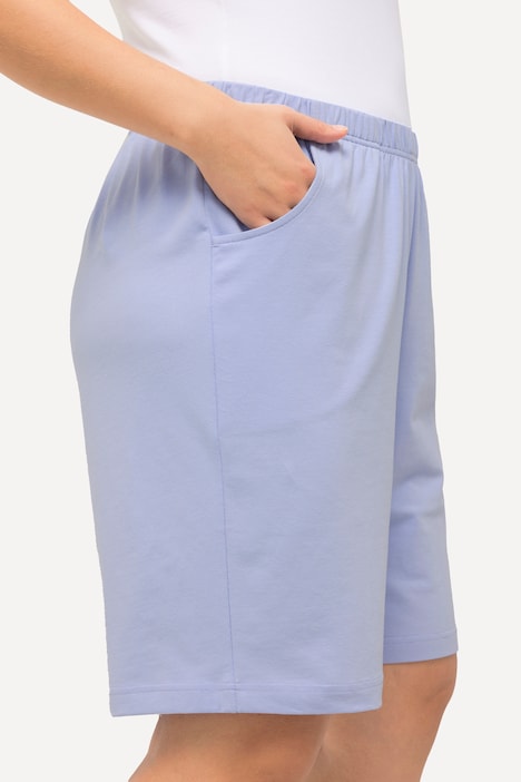 Jerseyshorts, Taschen, Elastikbund