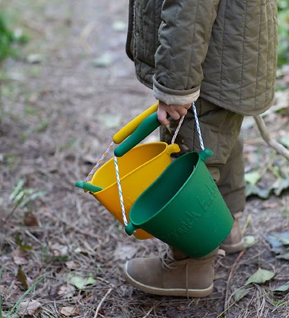Scrunch Eimer - Silikon - 13 cm - Mustard