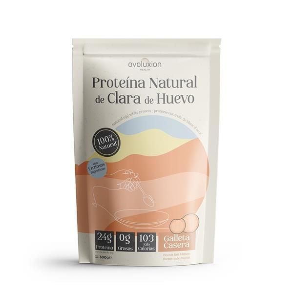 Ovoluxion Preparado Com Clara Ovo Pó Sabor A Bolacha