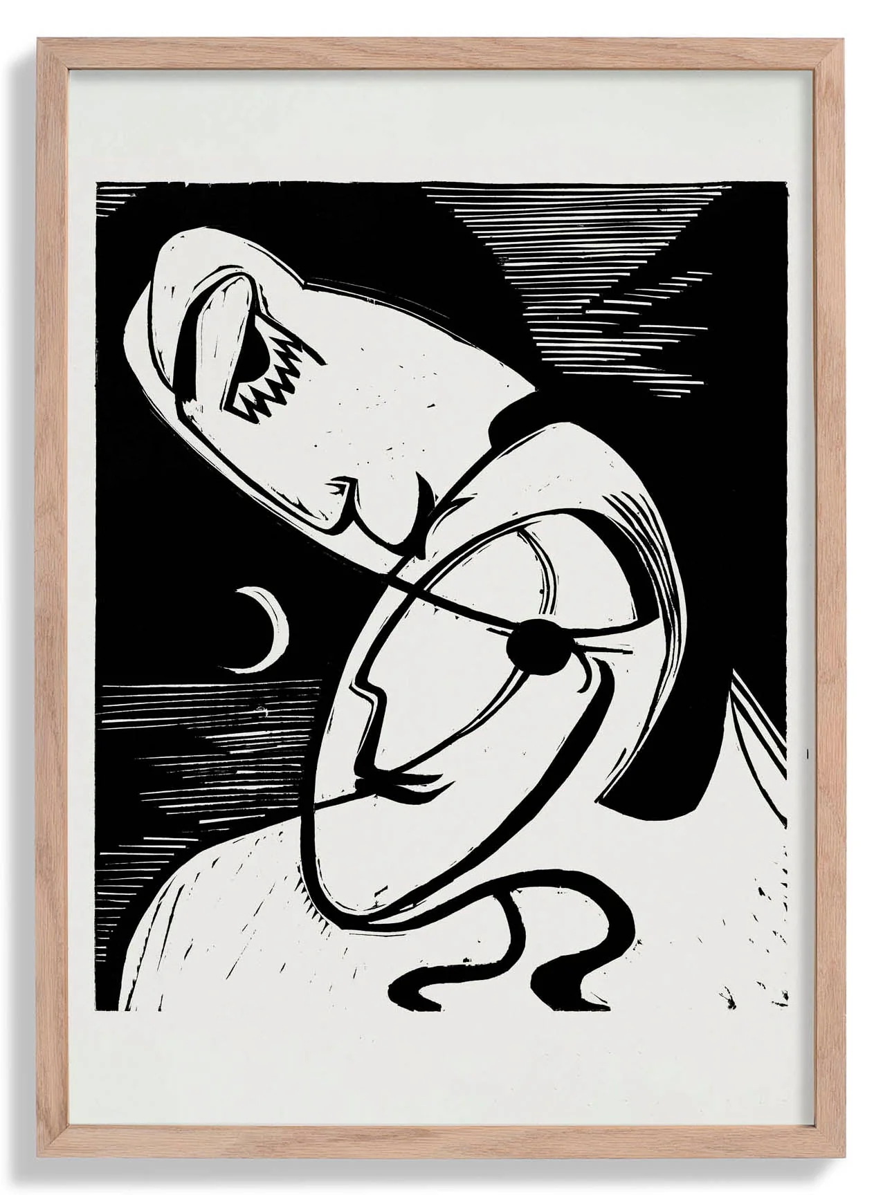 Der Kuss von Ernst Kirchner