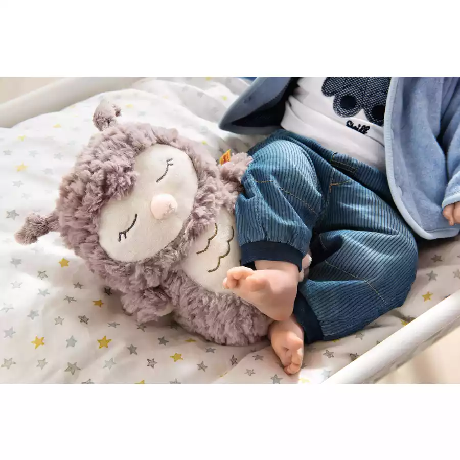 Steiff Soft Cuddly Friends Eule Ollie, 23 cm
