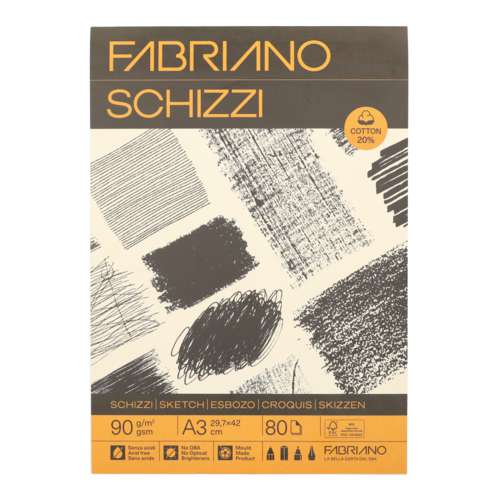 FABRIANO® SCHIZZI Skizzenblock