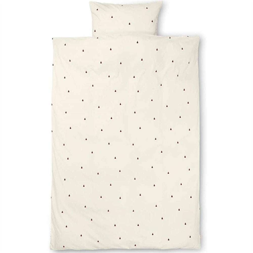 Bedding Pear Offwhite/Cinnamon - Ferm Living | Luksusbaby
