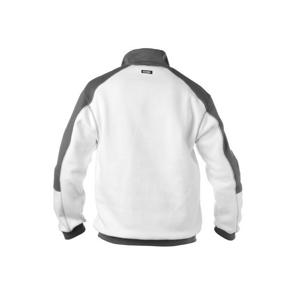 300358 Dassy ® Basiel tofarvet sweatshirt Hvid og grå