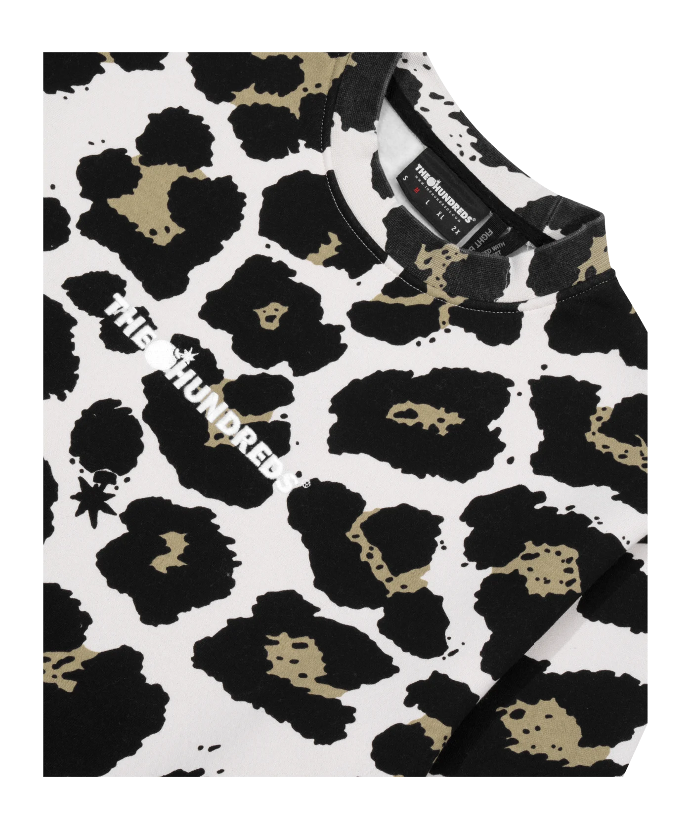The Hundreds Animal Crewneck Weiss