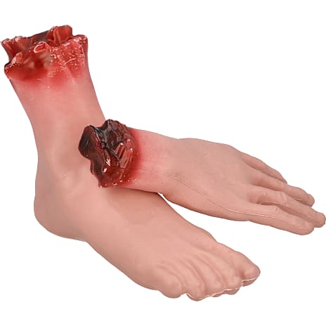 Halloween hånd og fod - 21 cm