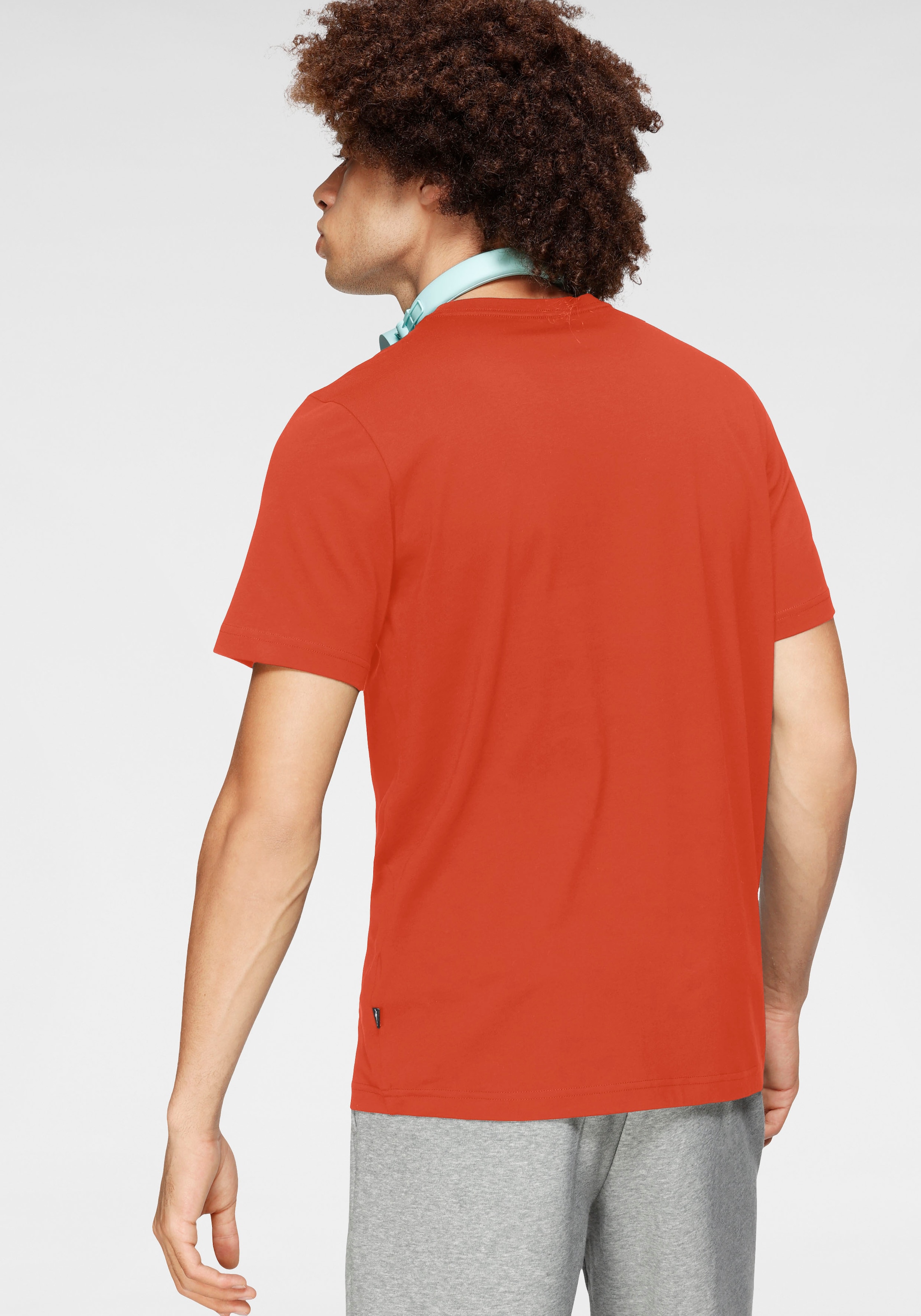 PUMA T-Shirt »ESS+ LOGO LAB  CAT TEE«