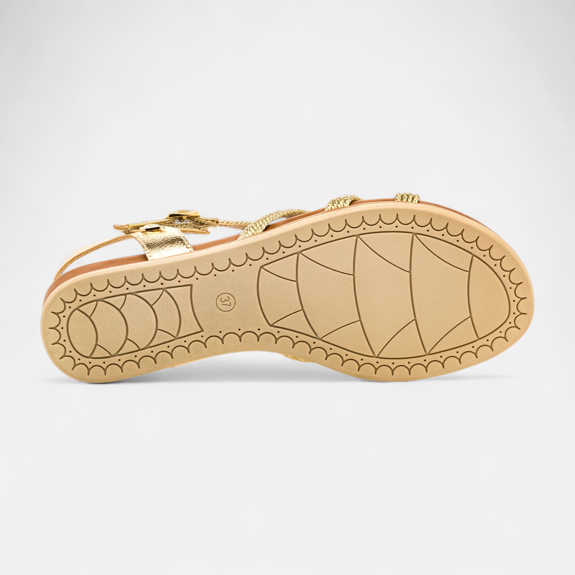 Nu-pieds Femme or