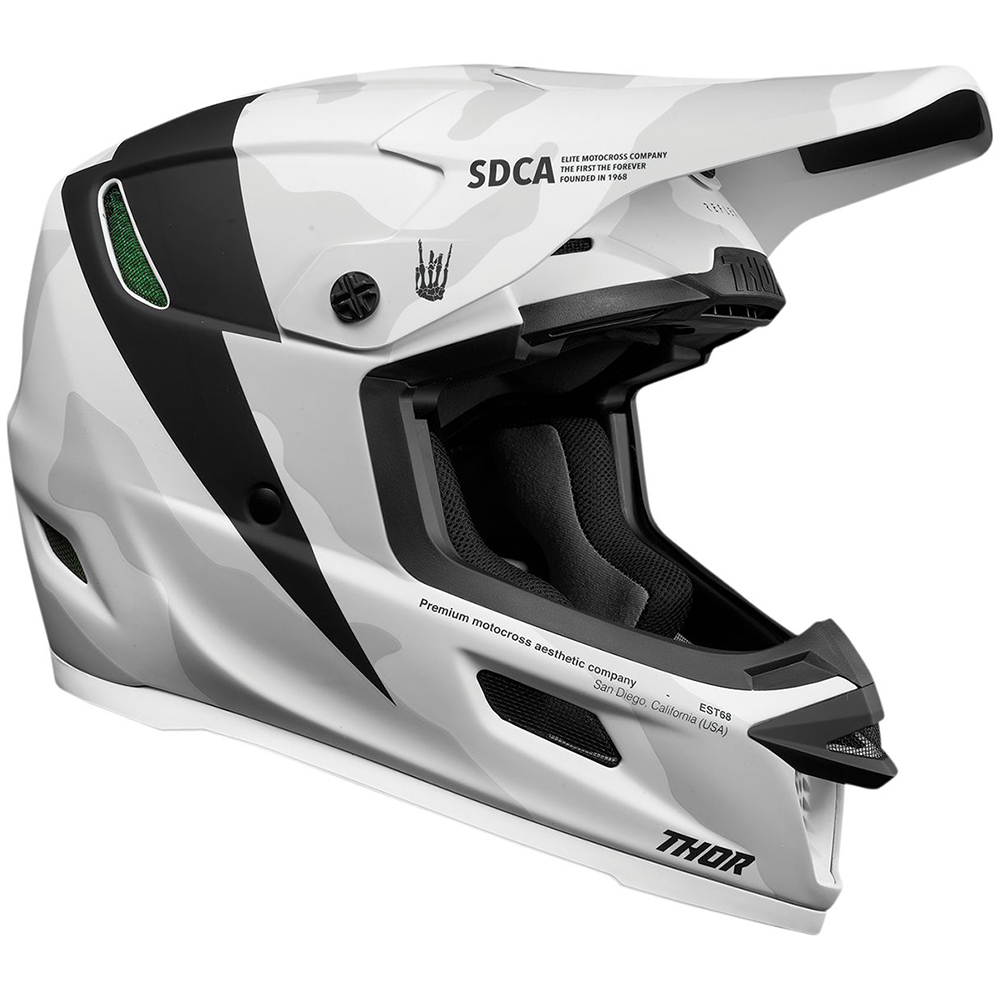 Thor Motocross - Casque Reflex Cast Blanc / Noir