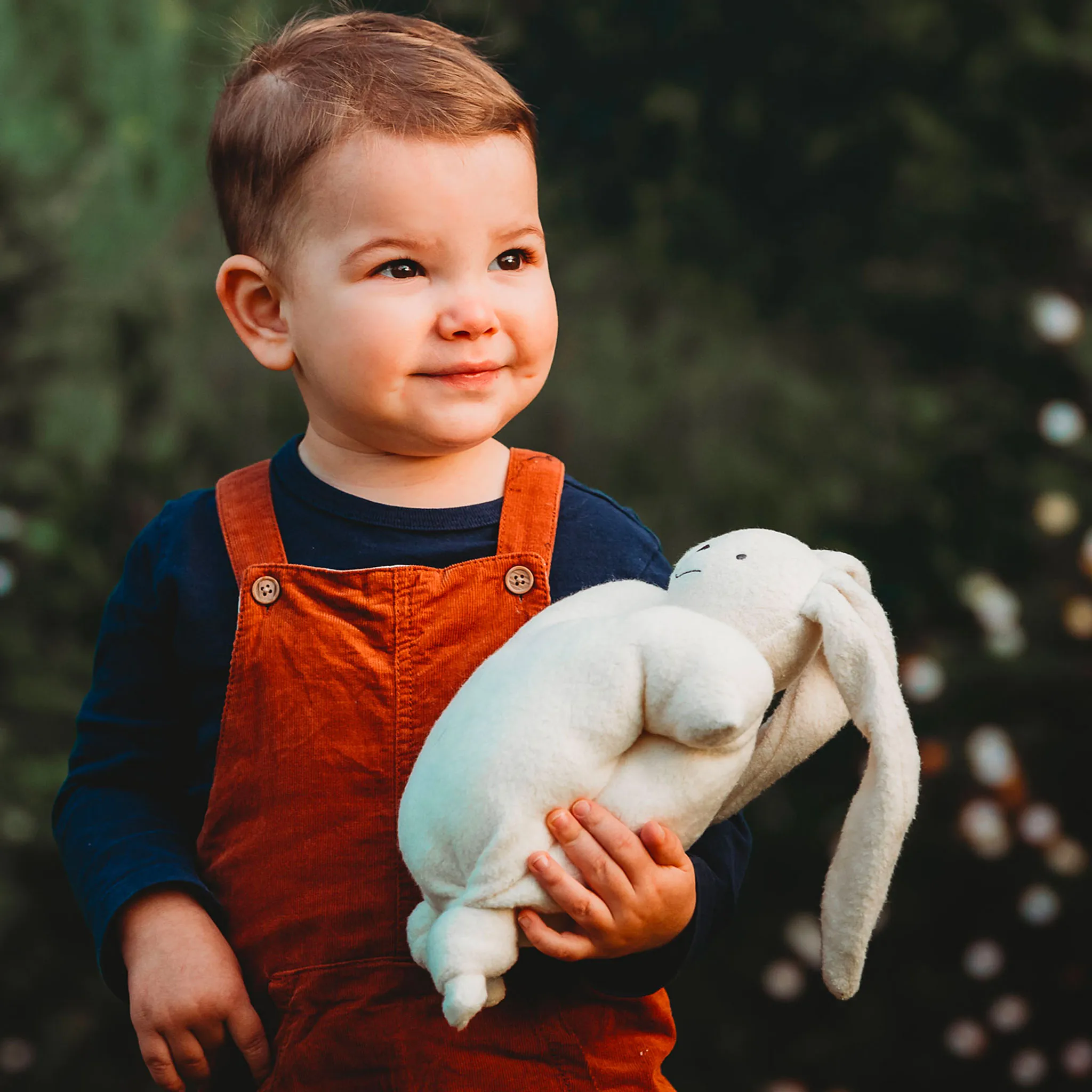 Papoum Papoum Lapin Douillet en Coton Biologique  - Écru