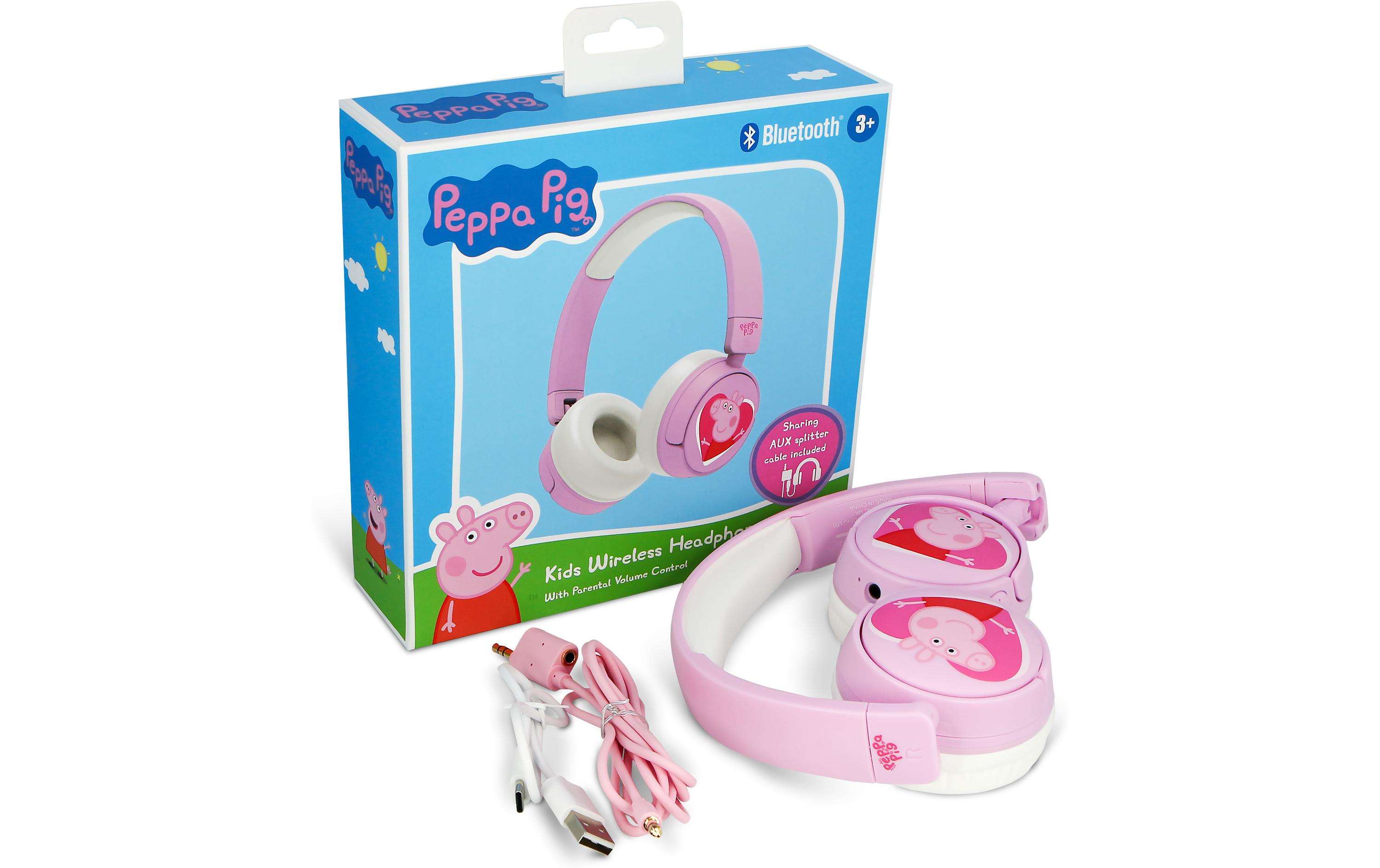 Peppa Pig kabellose Kopfhörer für KinderBluethooth Kopfhörer