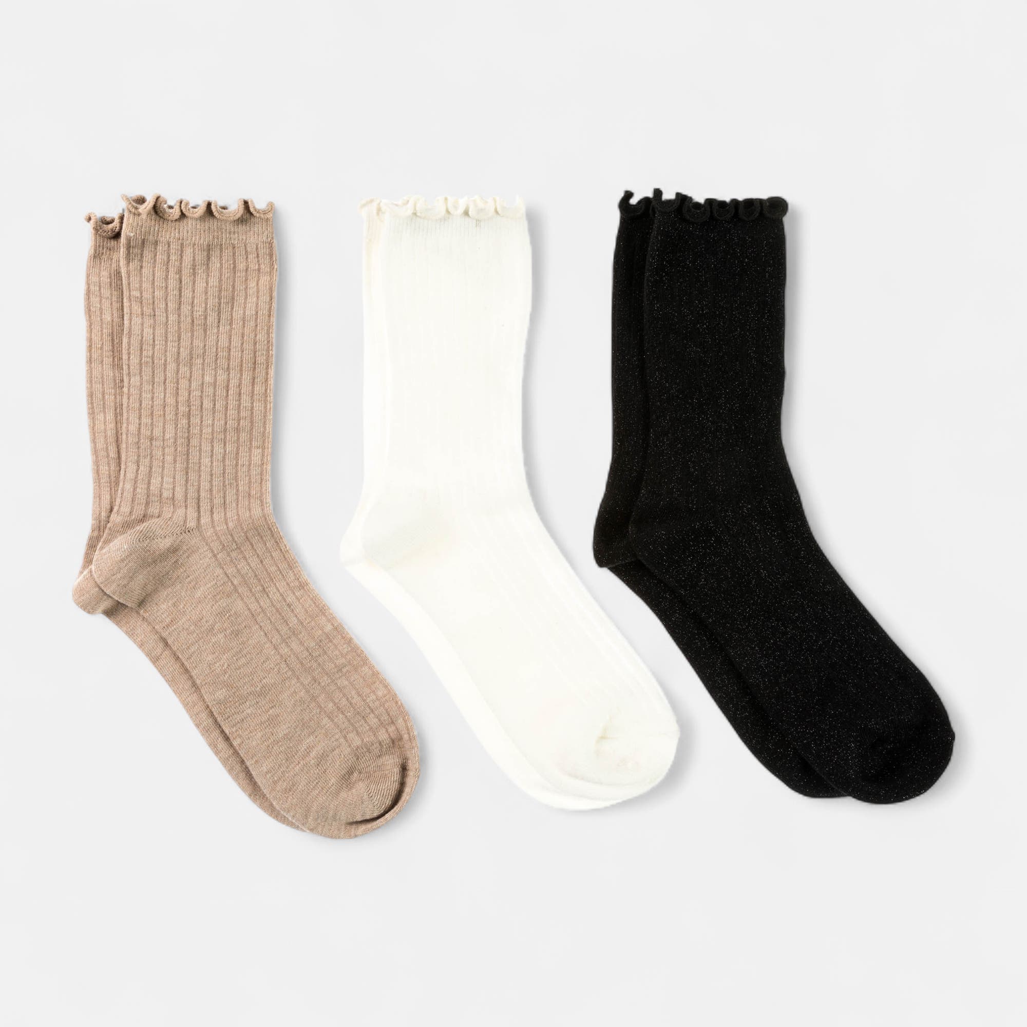 Chaussettes Femme beige