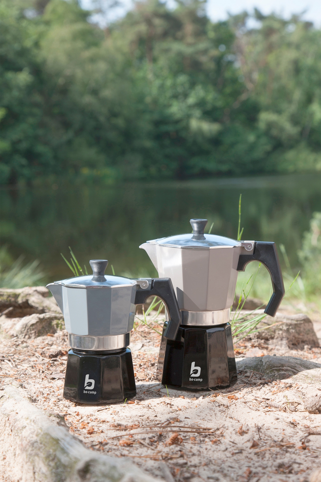 Bo-Camp Urban Outdoor Aluminium Espressozubereiter für 6 Tassen