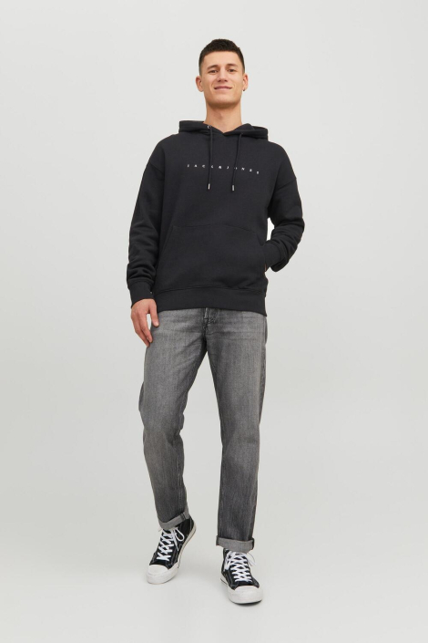 Jack & Jones zwarte heren sweater