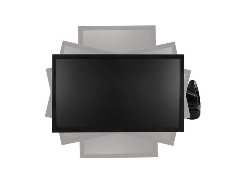 Arctic Cooling Wandhalter W1-3D bis 8 kg – Schwarz Monitor-Wandhalterung mit Gaslifttechnik