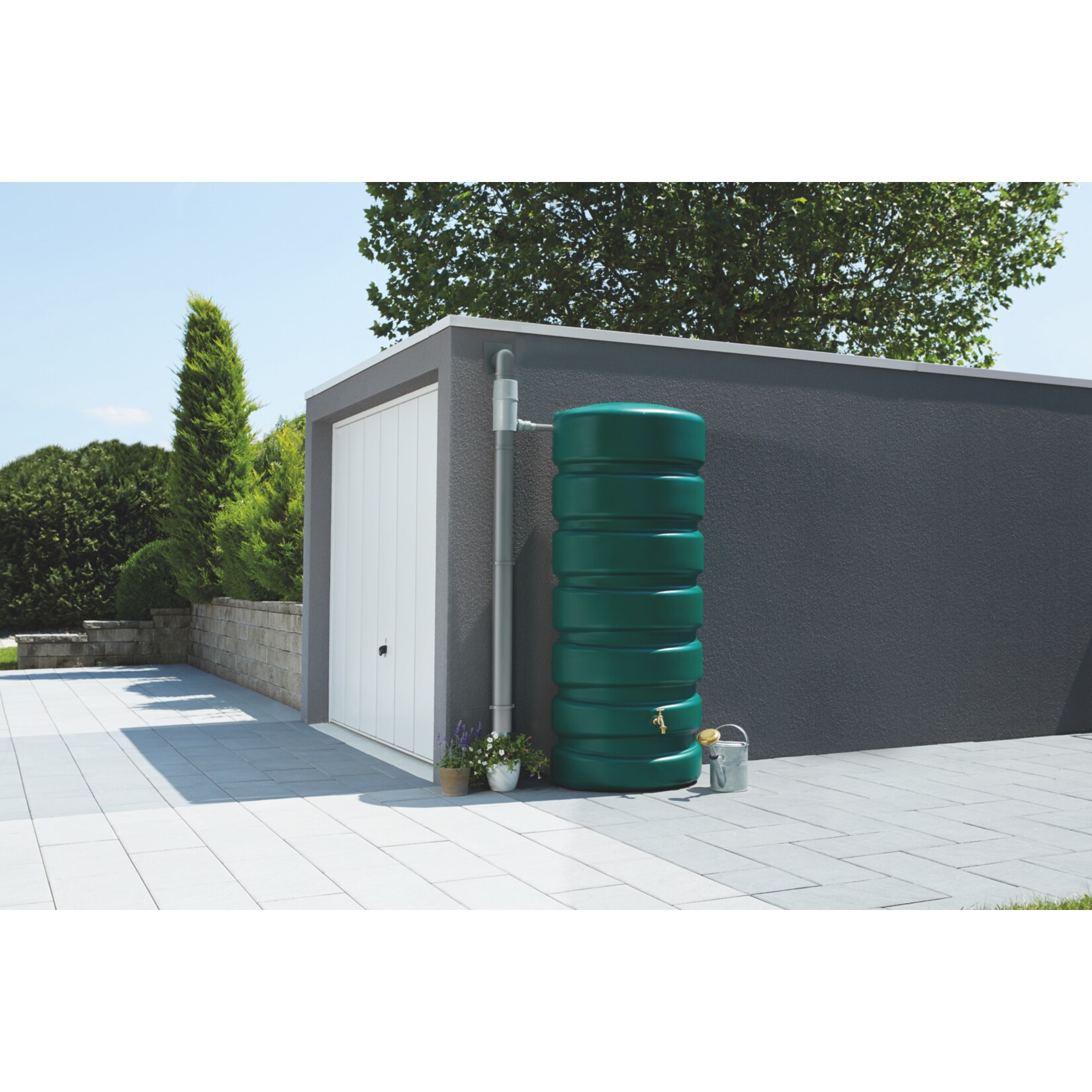 Garantia Classico Gartentank 650 L grün
