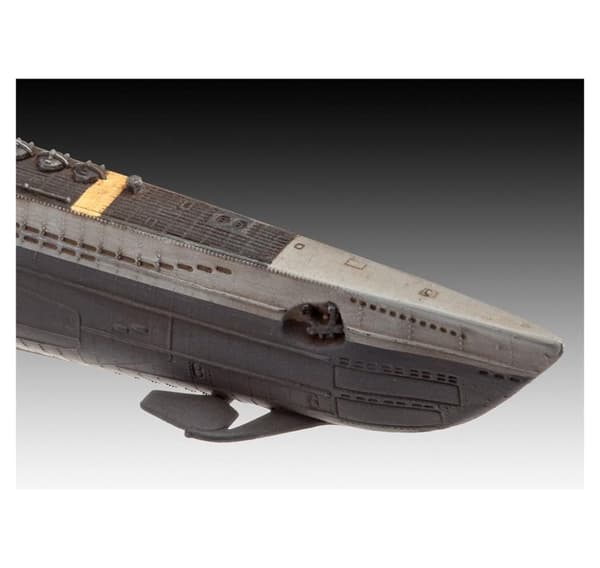 Revell limmodell tysk ubåt VII C/41 1:350