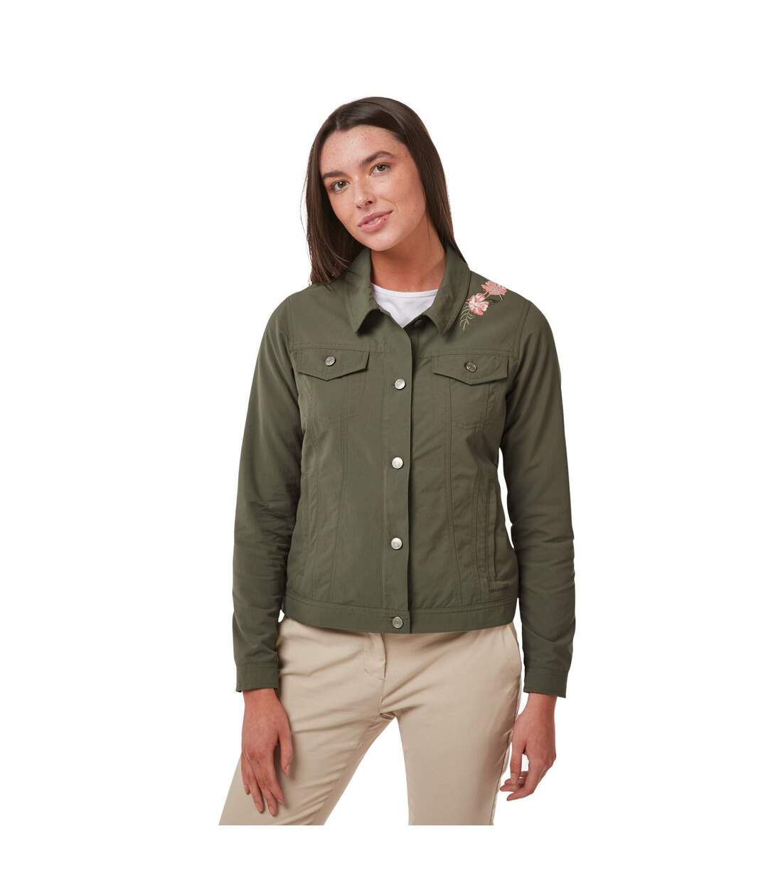Craghoppers - Veste JULIANA - Femme (Kaki) - UTCG1308
