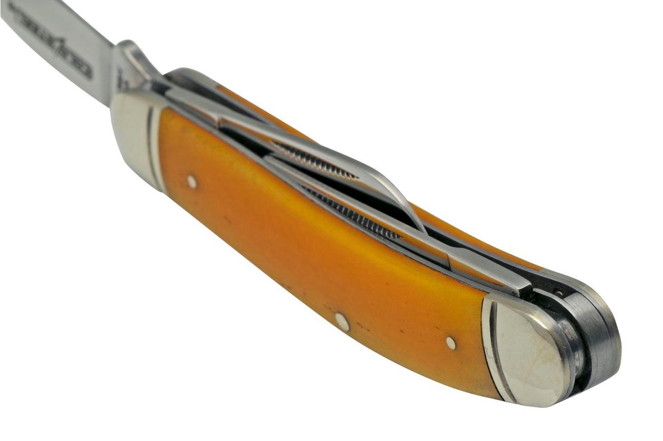 Cold Steel Gentleman's Stockman FL-GSTKM-Y, Yellow Bone, zakmes