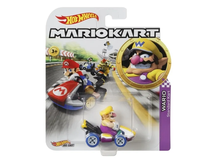 Hot Wheels Mario Kart Replica Diecast Asst.