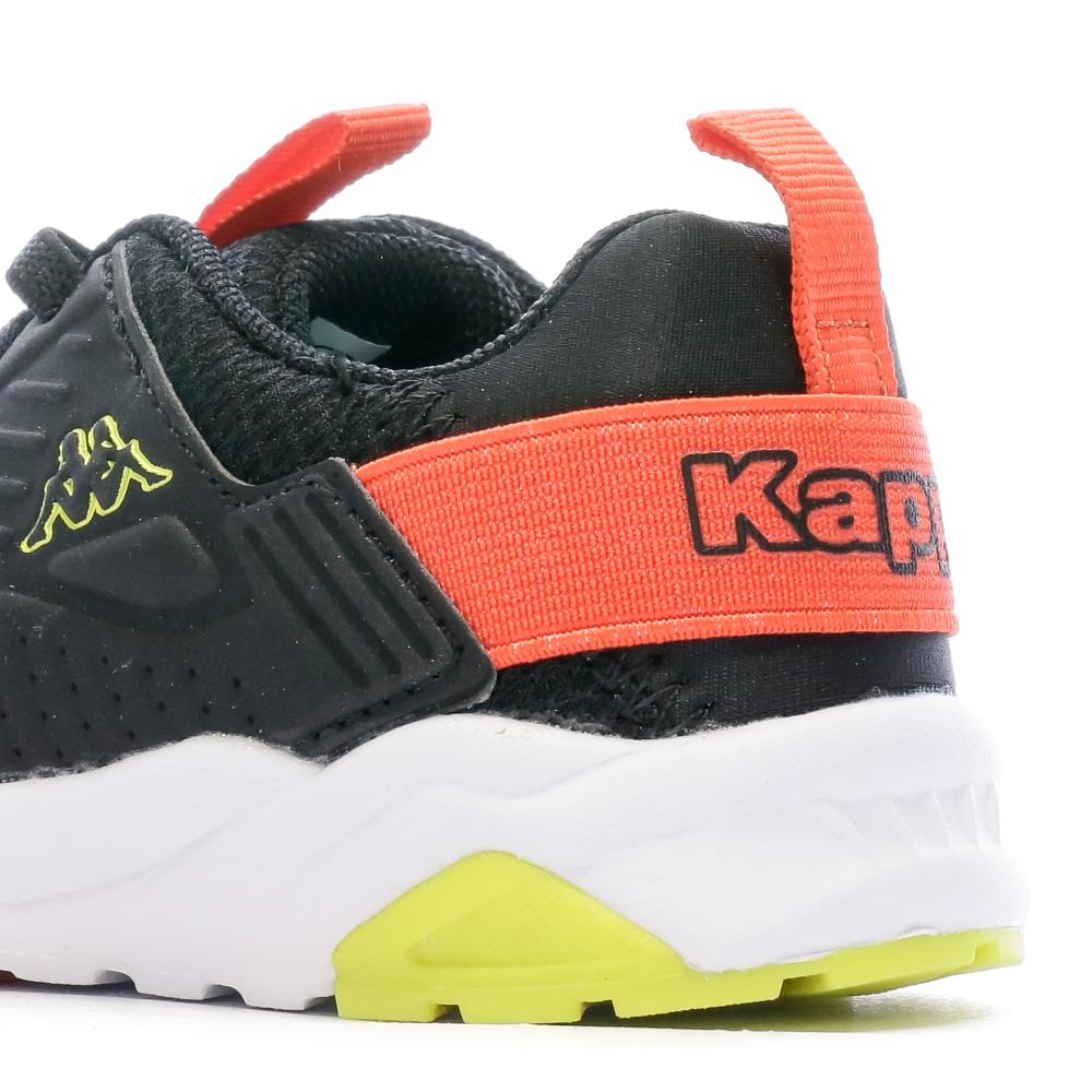 Kappa Baskets Noire/Orange Bébé Kappa San Puerto El Inf Bb