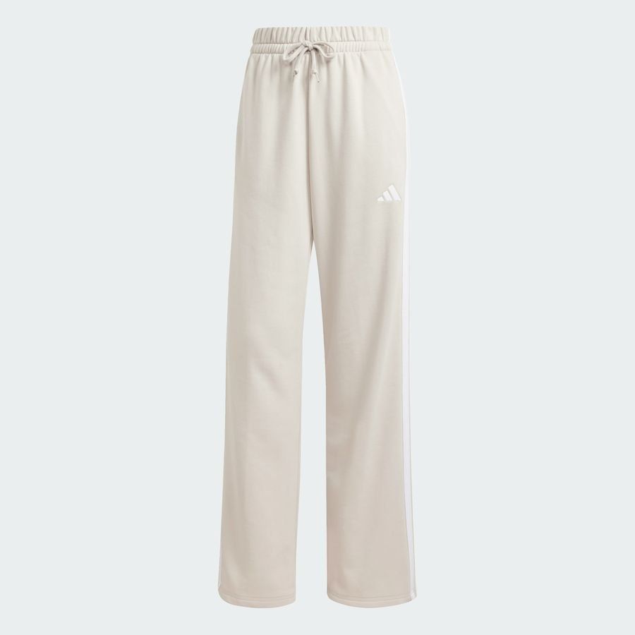 Adidas Pantalon french terry bas droit 3 bandes Essentials