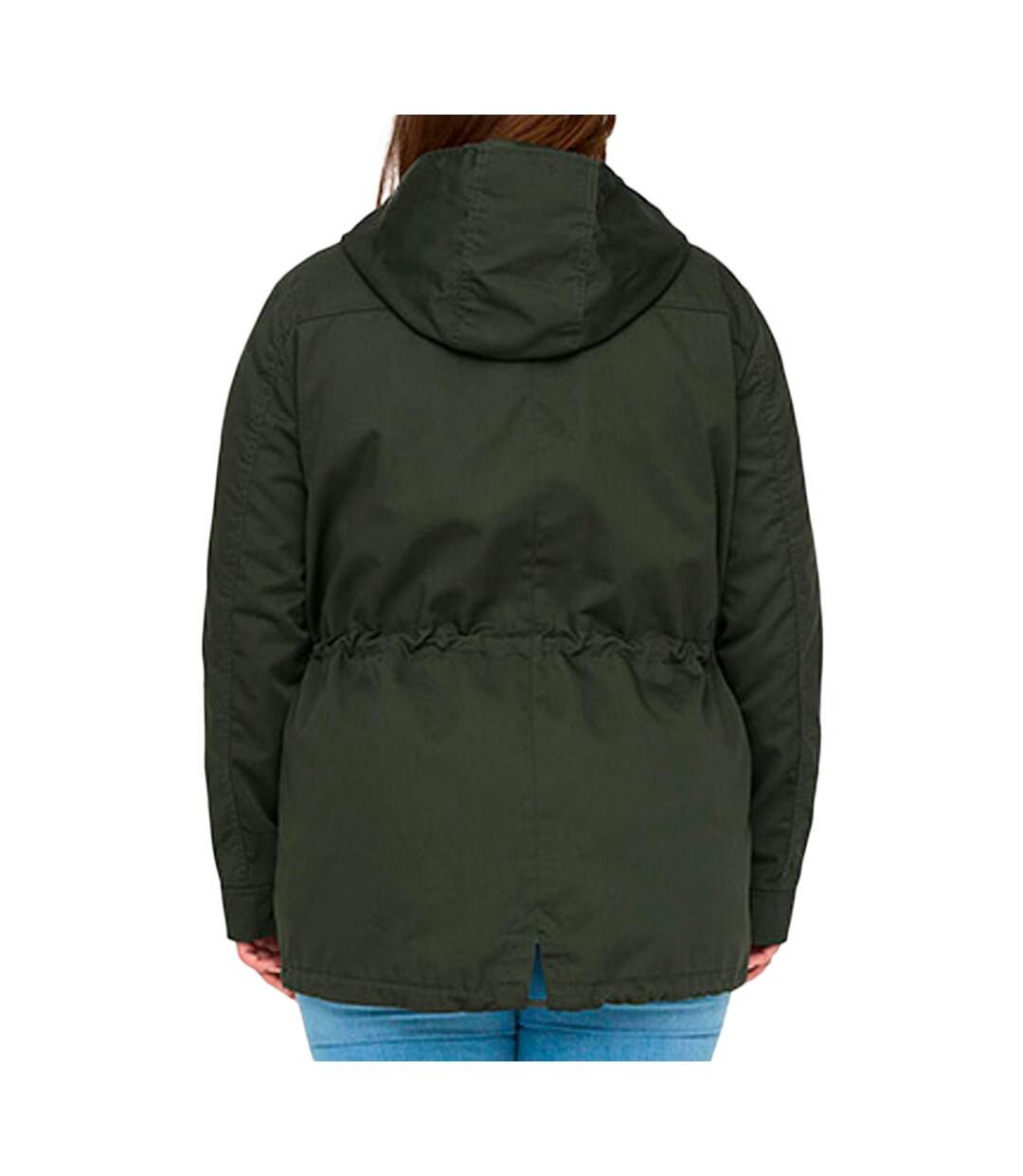 Parka Kaki Femme Only Carmakoma Carlorca